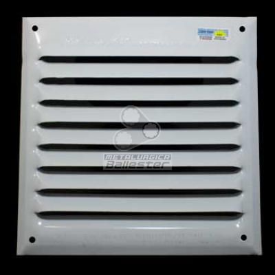 Reja de ventilación esmaltada c/agujero