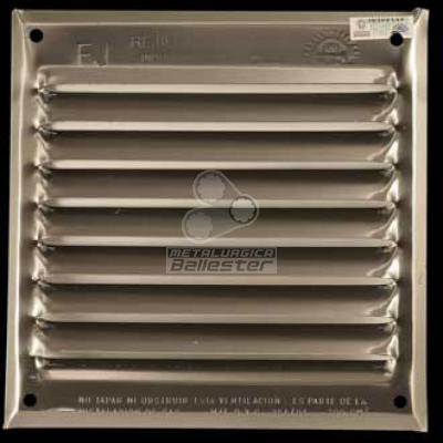 Reja de ventilación inoxidable c/agujero